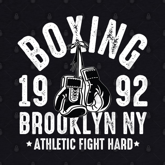 Boxing 1992 Brooklyn NY athletic fight hard by mohamadbaradai